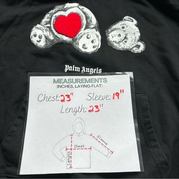 Palm angels unisex hoodie - Picture 15 of 15